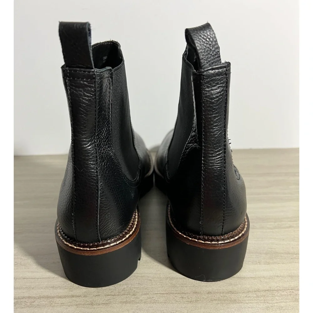 *NEW Caslon Miller chelsea boots black pull on Size 13